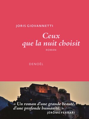 cover image of Ceux que la nuit choisit